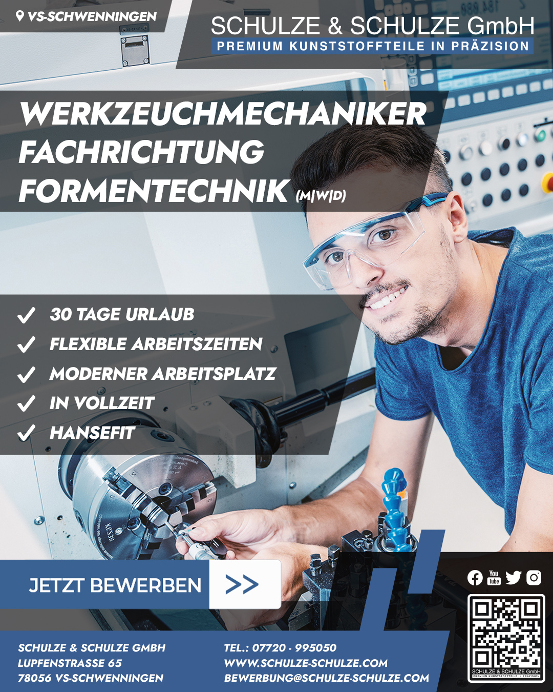 Stellenanzeige Werkzeugmech 2026